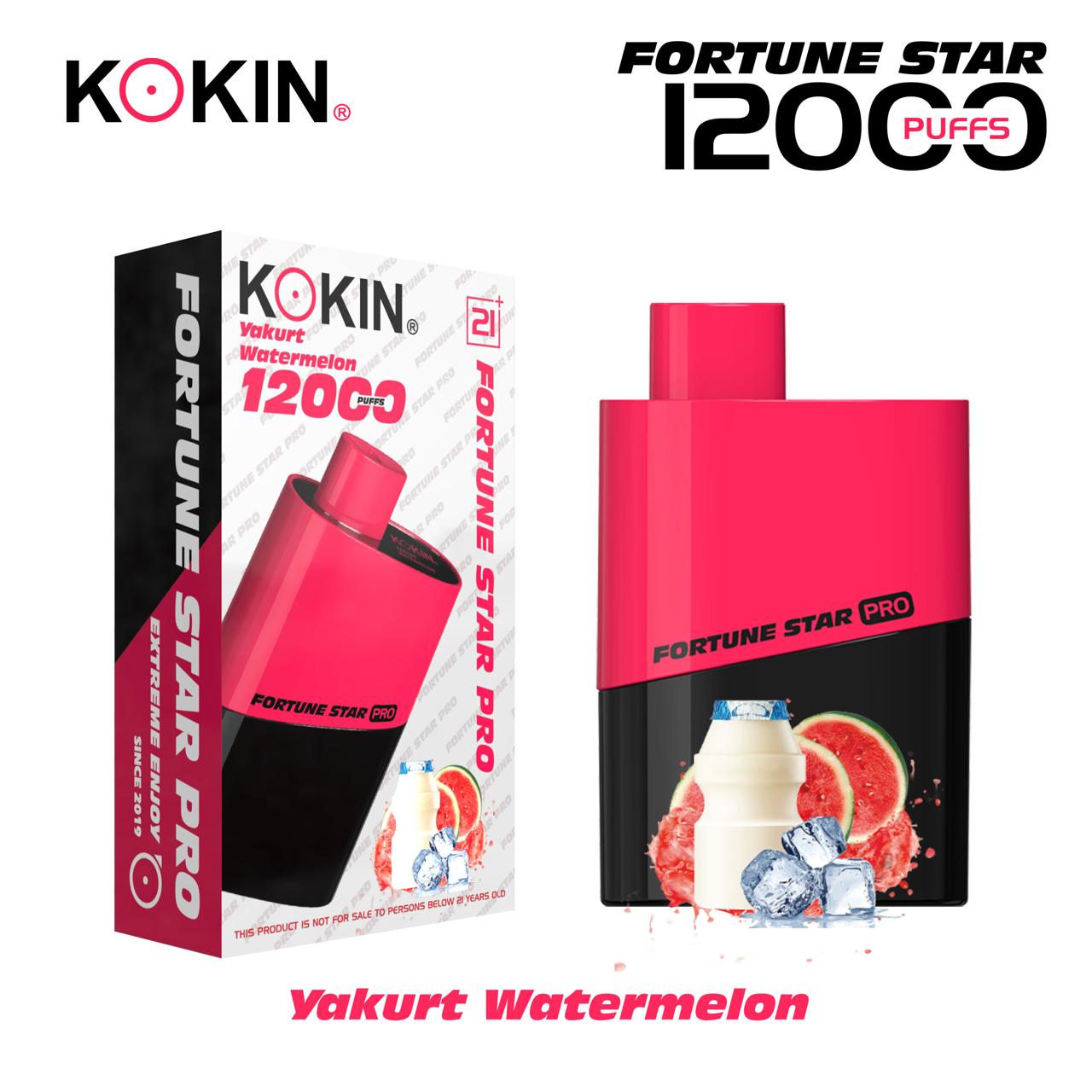 KOKIN Fortune Star Pro - 12000 Puffs Disposable