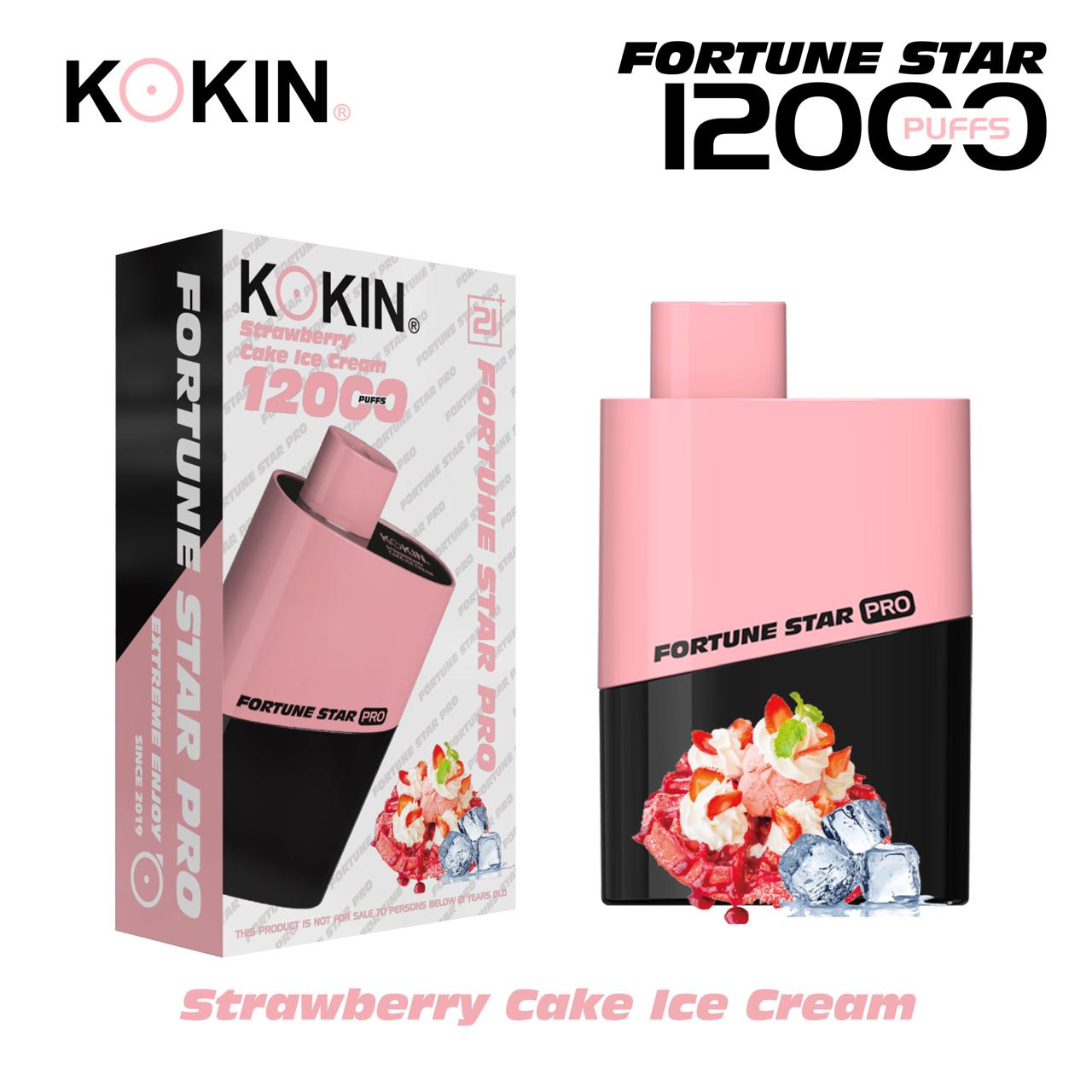 KOKIN Fortune Star Pro - 12000 Puffs Disposable