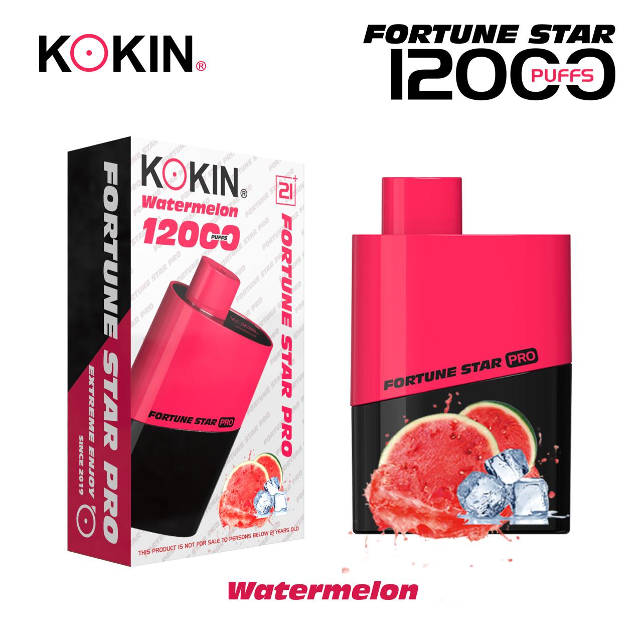 KOKIN Fortune Star Pro - 12000 Puffs Disposable